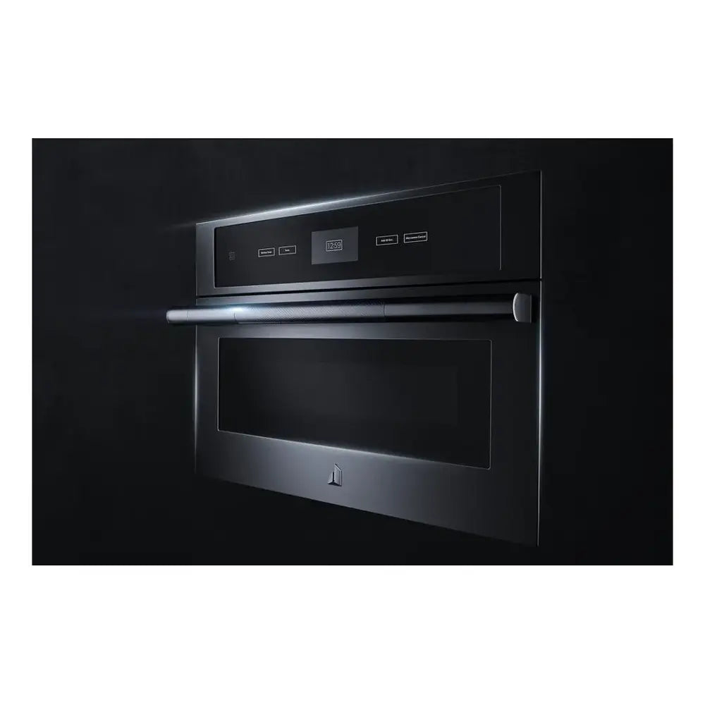 JennAir RISE 27 inch Built-In Microwave Oven with Speed-Cook, 1.4 cu. ft. Capacity, Sensor Cooking, 4.3 inch LCD Color Display, Stainless Interior in Stainless Steel, JMC2427LL