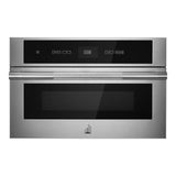 JennAir RISE 30 inch Built-In Microwave with Speed-Cook, 1.4 cu. ft. Capacity, Smooth Close Door and Sensor Cooking in Stainless Steel, JMC2430LL