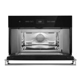 JennAir NOIR 30 inch Built-In Microwave with Speed-Cook, 1.4 cu. ft. Capacity, Smooth Close Door and Sensor Cooking in Floating Glass Black, JMC2430LM