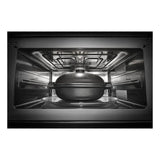 JennAir NOIR 30 inch Built-In Microwave with Speed-Cook, 1.4 cu. ft. Capacity, Smooth Close Door and Sensor Cooking in Floating Glass Black, JMC2430LM
