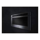 JennAir RISE 30 inch Under Counter Microwave Drawer with 1.2 cu. ft. Capacity, 950 Watts Element, Sensor Reheat and Keep Warm in Stainless Steel, JMDFS30HL