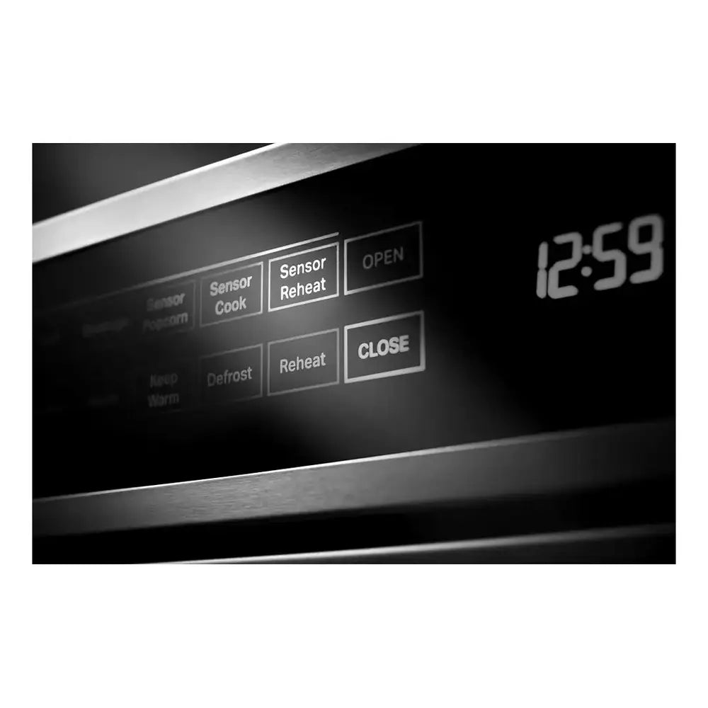 JennAir RISE 30 inch Under Counter Microwave Drawer with 1.2 cu. ft. Capacity, 950 Watts Element, Sensor Reheat and Keep Warm in Stainless Steel, JMDFS30HL