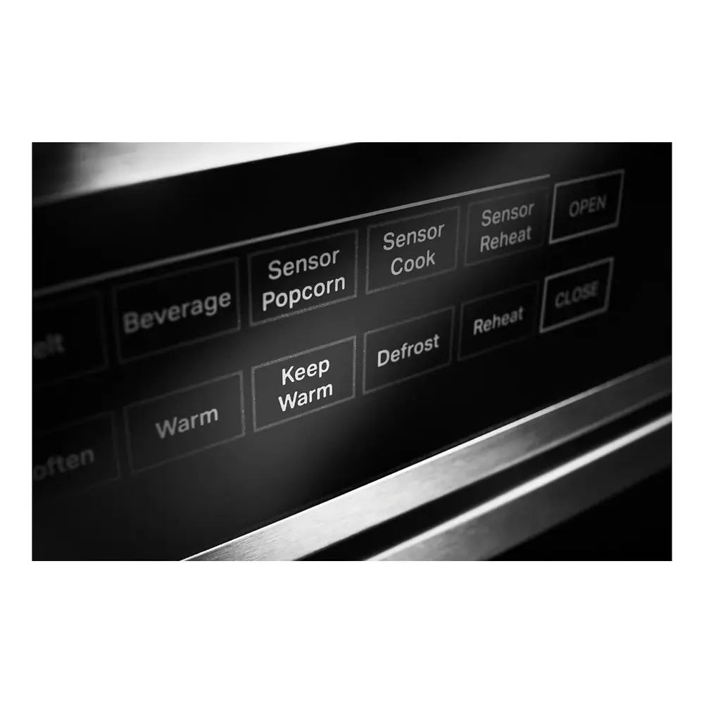 JennAir RISE 30 inch Under Counter Microwave Drawer with 1.2 cu. ft. Capacity, 950 Watts Element, Sensor Reheat and Keep Warm in Stainless Steel, JMDFS30HL
