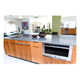 JennAir RISE 30 inch Under Counter Microwave Drawer with 1.2 cu. ft. Capacity, 950 Watts Element, Sensor Reheat and Keep Warm in Stainless Steel, JMDFS30HL