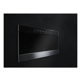 JennAir NOIR 30 inch Under Counter Microwave Drawer with 1.2 cu. ft. Capacity, 950 Watts Element, Sensor Reheat and Keep Warm in Floating Glass Black, JMDFS30HM