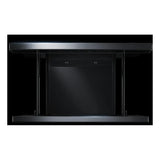 JennAir NOIR 30 inch Under Counter Microwave Drawer with 1.2 cu. ft. Capacity, 950 Watts Element, Sensor Reheat and Keep Warm in Floating Glass Black, JMDFS30HM