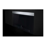 JennAir 30 inch Over the Range Microwave offers 1.1 cu. ft. Capacity, 400 CFM, Air Fry, in Floating Glass Black, JMHF730RBL