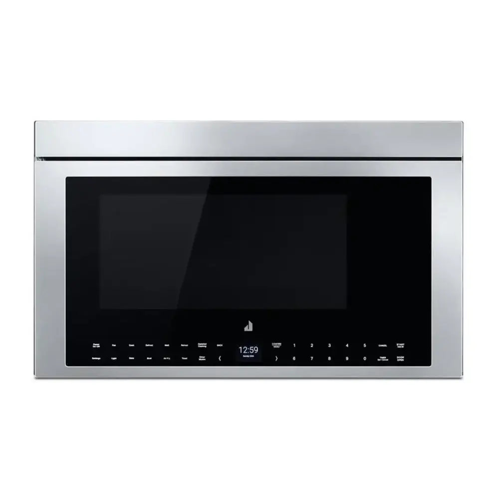 JennAir 30 inch Over the Range Microwave offers 1.1 cu. ft. Capacity, 400 CFM, 7-in-1 Oven, Air Fry in Stainless Steel, JMHF930RSS