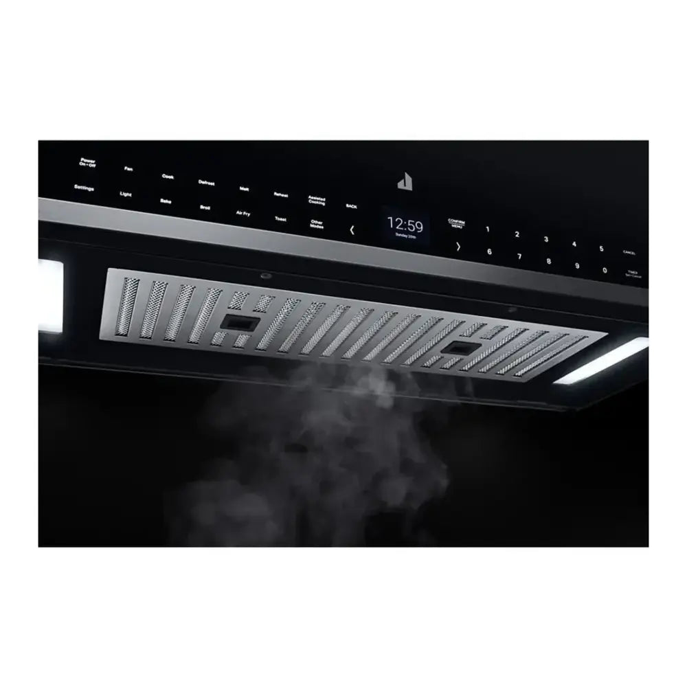 JennAir 30 inch Over the Range Microwave offers 1.1 cu. ft. Capacity, 400 CFM, 7-in-1 Oven, Air Fry in Stainless Steel, JMHF930RSS