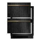 JennAir 24 inch Double Drawer Refrigerator/Freezer with 4.7 cu. ft. Capacity, Obsidian Interior, LED Lighting in Panel Ready, JUCFP242HX