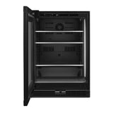 JennAir 24 inch Under Counter Glass Door Refrigerator with 5.2 cu. ft. Capacity, Obsidian Interior and LED Lighting in Panel Ready, JUGF*242HX