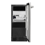 JennAir 15 inch Undercounter Ice Machine with Articulating Hinge, Gravity Drain, Max Ice Option, 25 lb. Storage Capacity, in Panel Ready, JUIFN15HX