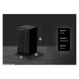 JennAir 15 inch Undercounter Ice Machine with Articulating Hinge, Drain Pump, Max Ice Option, 25 lb. Storage Capacity, in Panel Ready, JUIFX15HX