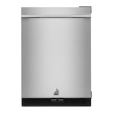 JennAir RISE 24 inch Under Counter Refrigerator with 5 cu. ft. Capacity and Obsidian Interior in Stainless Steel, JURF*242HL
