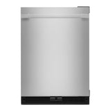 JennAir NOIR 24 inch Under Counter Refrigerator with 5 cu. ft. Capacity and Obsidian Interior in Stainless Steel, JURF*242HM
