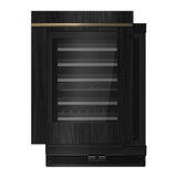 JennAir 24 inch Built-In Undercounter Wine Cellar with 45 Bottle Capacity, Independent Temperature Zones in Panel Ready, JUWF*242HX