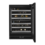 JennAir 24 inch Built-In Undercounter Wine Cellar with 45 Bottle Capacity, Independent Temperature Zones in Panel Ready, JUWF*242HX