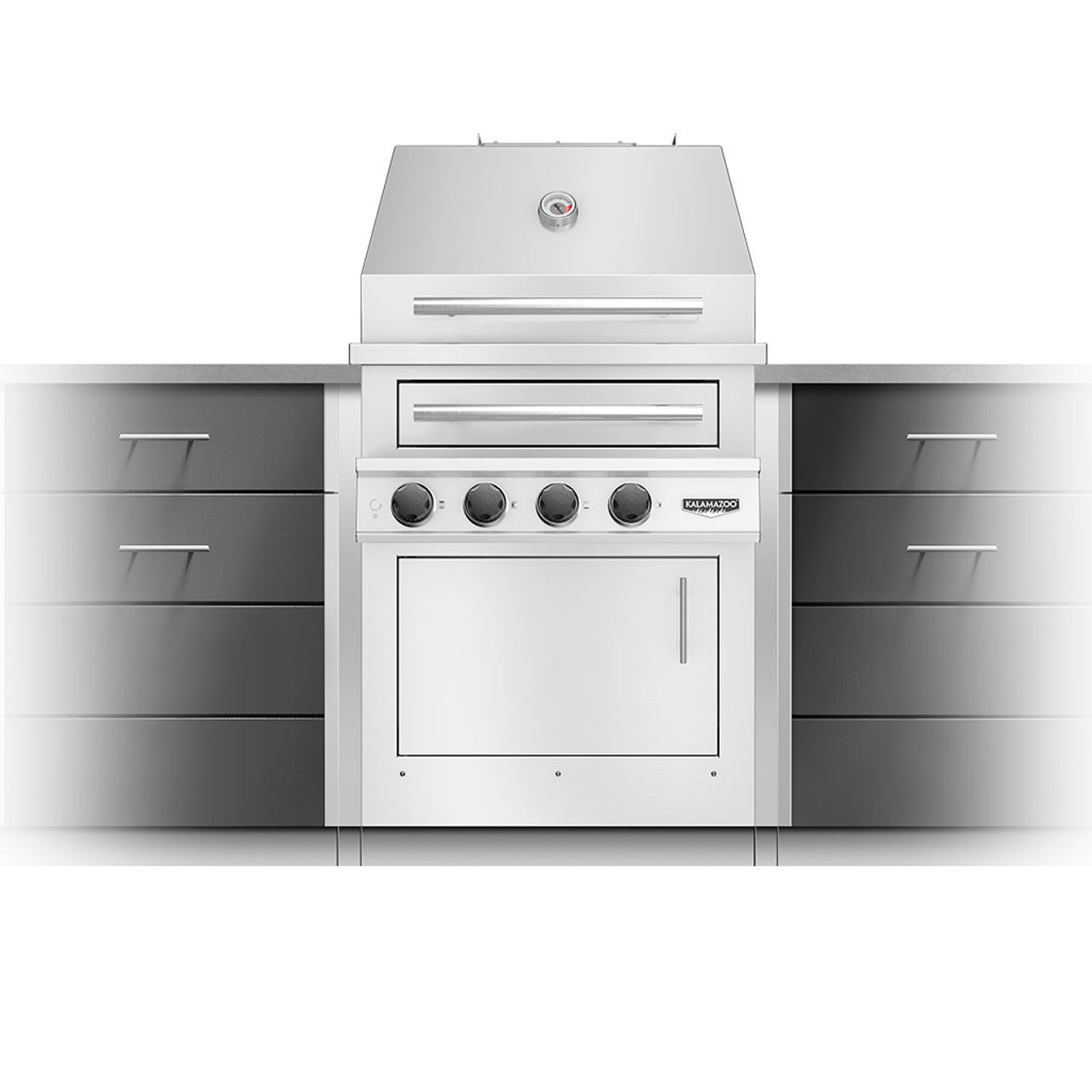 Kalamazoo K500HB Built-In Hybrid Fire Grill