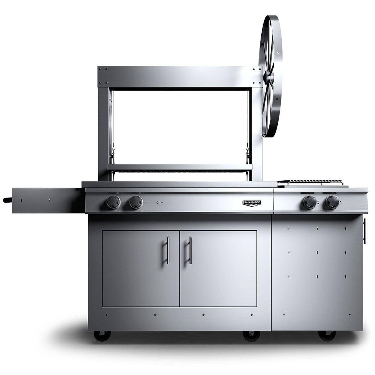 Kalamazoo K750GS Gaucho Freestanding Wood-Fired Grill with Side Burner