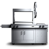 Kalamazoo K750GS Gaucho Freestanding Wood-Fired Grill with Side Burner