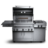Kalamazoo K750HS Freestanding Hybrid Fire Grill with Side Burner