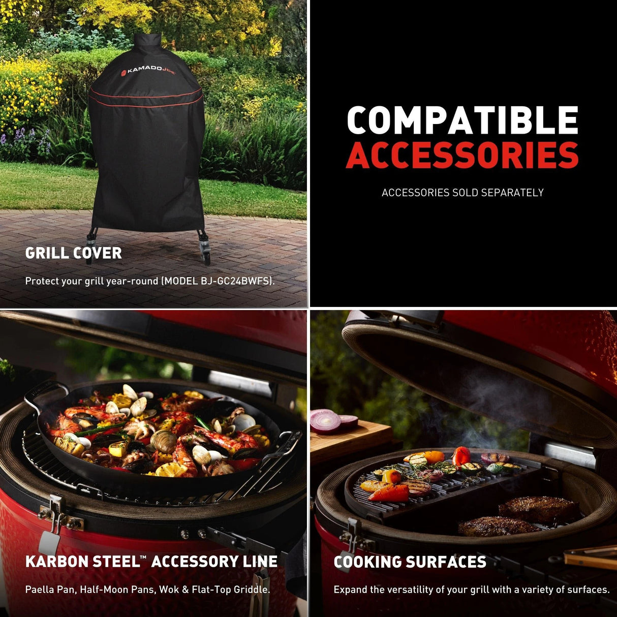 Kamado Joe Konnected Joe Digital WiFi Charcoal Grill & Smoker - KJ15041123