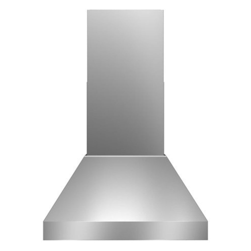Bertazzoni Professional Series 36 inch Wall Mount Range Hood with 600 CFM, LED Lighting, Electronic Controls and Stainless Steel Baffle Filters in Stainless Steel - KPH36XT