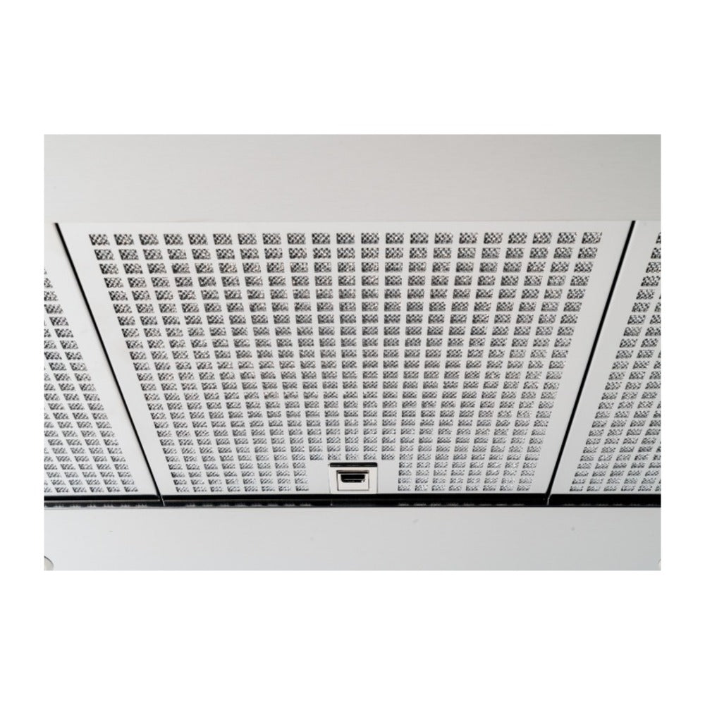 Bertazzoni Professional Series 30 inch T-Shape Wall Mount Range Hood with 600 CFM, ADA Compliant Remote Control, Mesh Filters and LED Lights (Carbonio) - KT30CAT