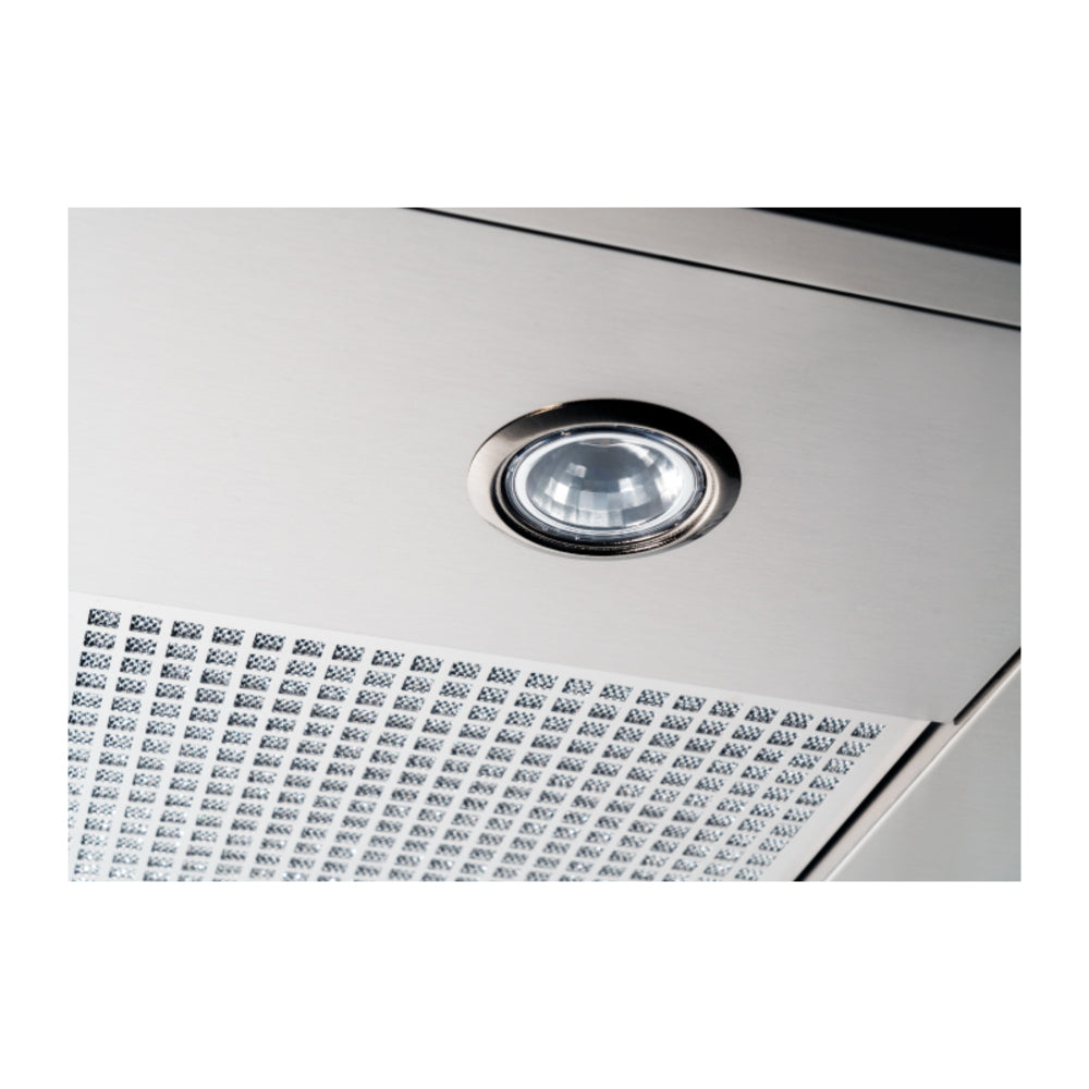 Bertazzoni Professional Series 48 inch T-Shape Wall Mount Range Hood with 600 CFM, ADA Compliant Remote Control, Mesh Filters and LED Lights (Stainless Steel) - KT48XT