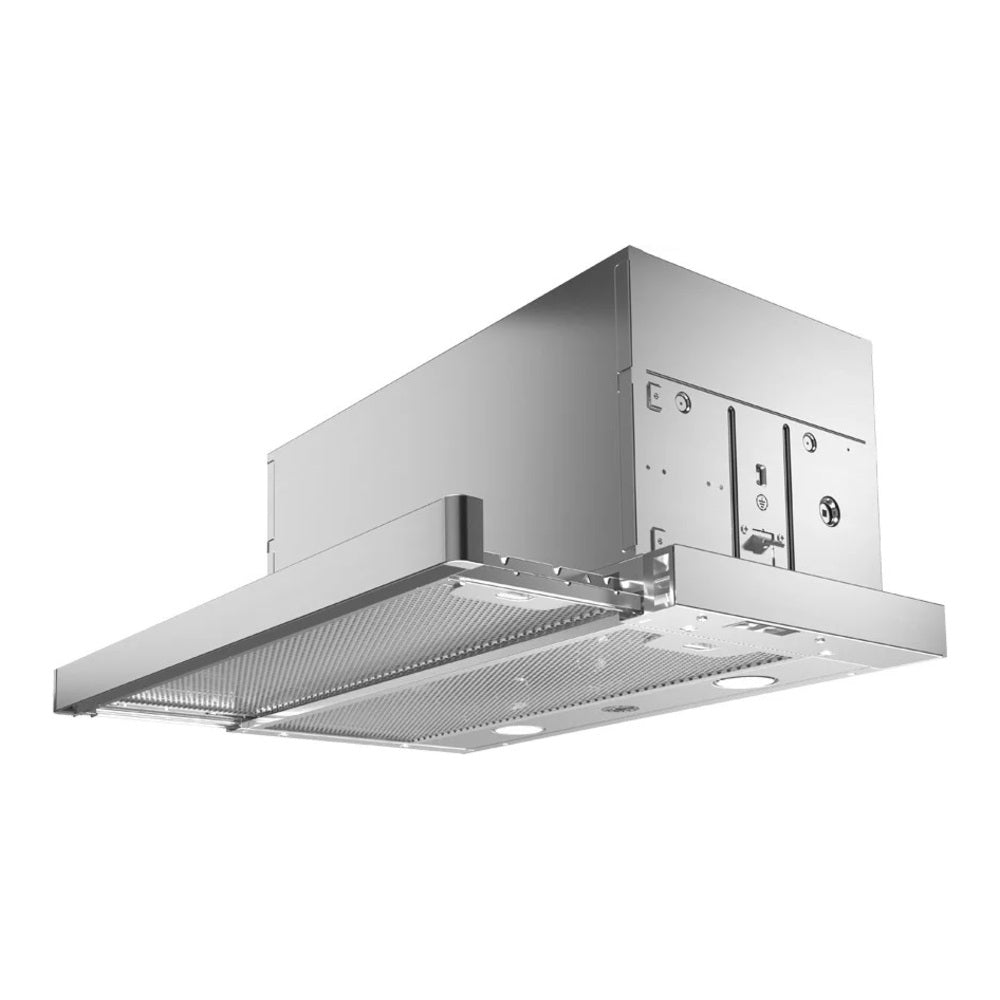 Bertazzoni Professional Series 24 inch Visor Hood with 300 CFM, 3 Speeds, LED Lighting and Aluminum Mesh Filter in Stainless Steel - KTV24XV