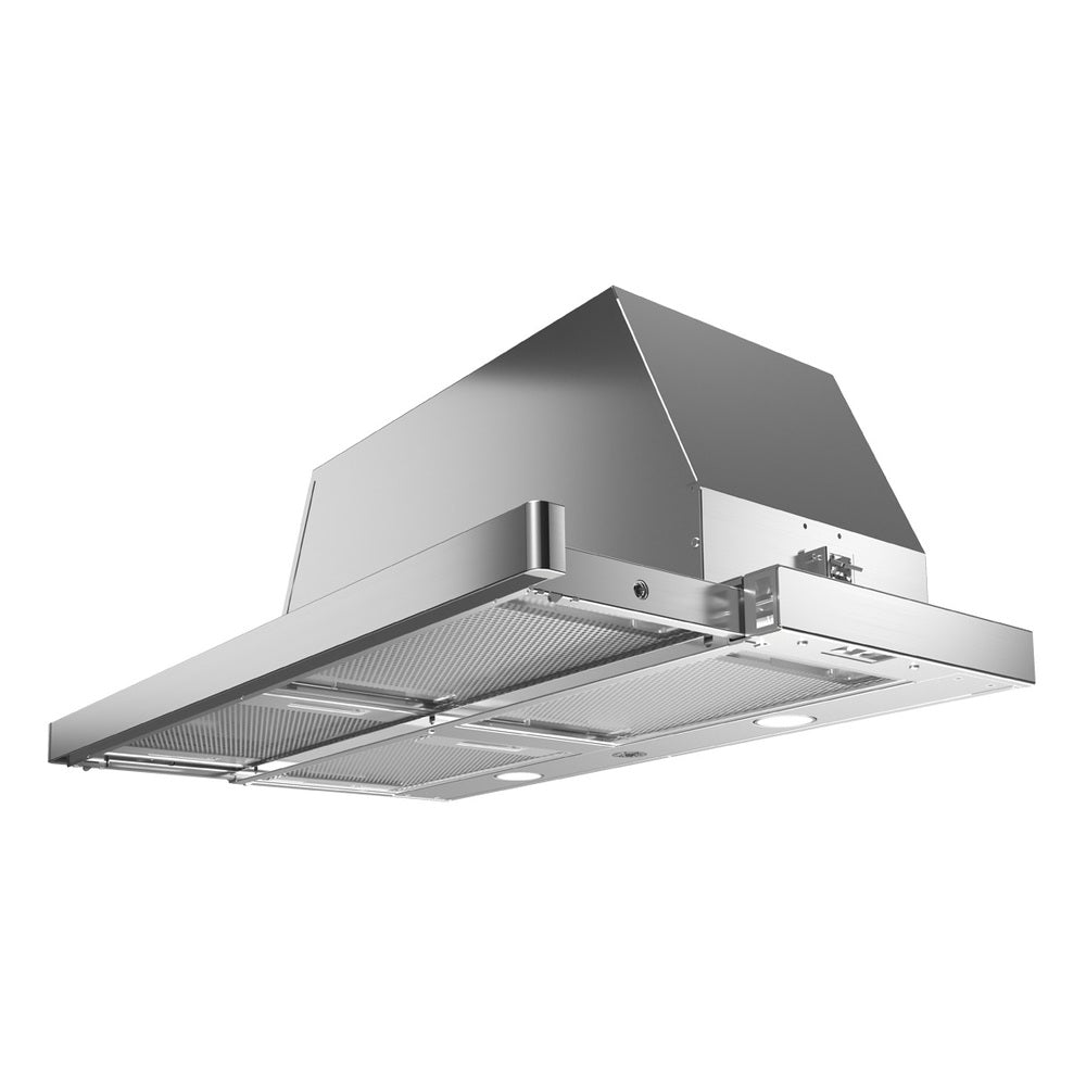 Bertazzoni Professional Series 30 inch Visor Hood with 600 CFM, 3 Speeds, LED Lighting and Aluminum Mesh Filter, in Stainless Steel - KTV30XV