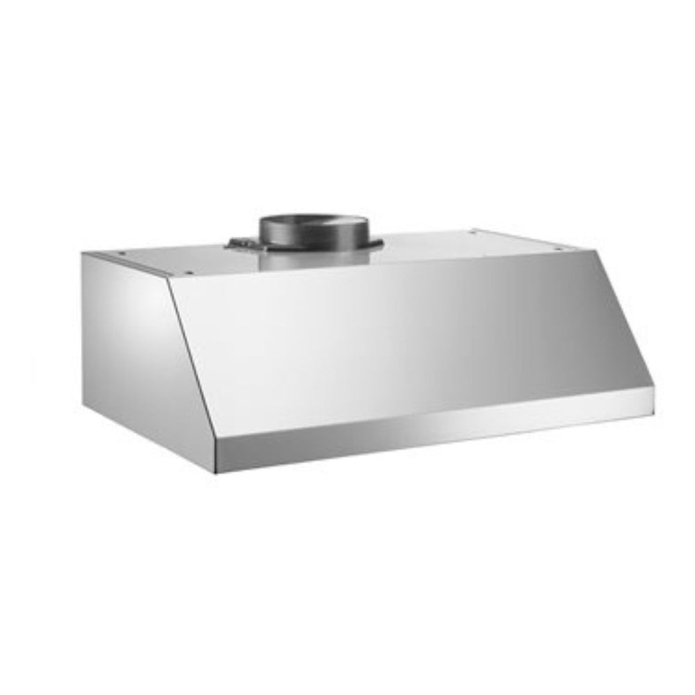 Bertazzoni Professional Series 24 inch Wall Mount Hood with 400 CFM Blower, 3 Speeds, Aluminum Mesh Filters and LED Lights in Stainless Steel - KU24PRO1XV