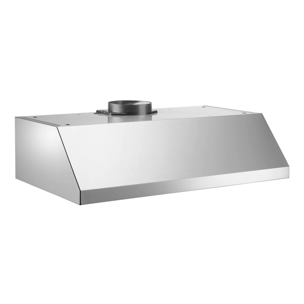 Bertazzoni Professional Series 36 inch Wall Mount Hood with 400 CFM Blower, 3 Speeds, Aluminum Mesh Filters and LED Lights in Stainless Steel - KU36PRO1XV