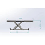 Katool KT-RJ50 Rolling Jack 5000 lbs Lifting Capacity