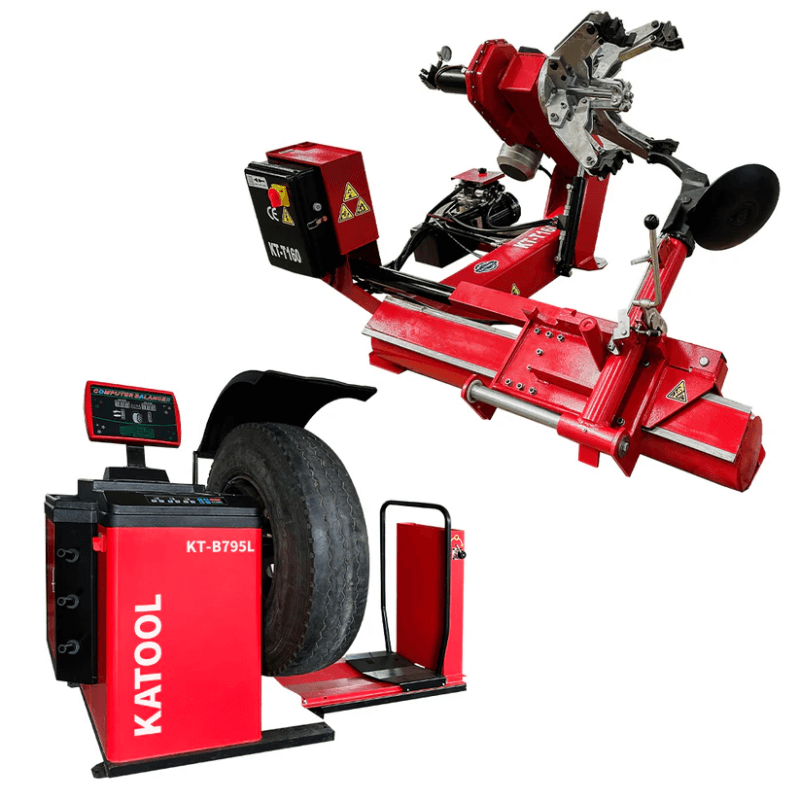 Katool KT-T160 Tire Changer & Wheel Balancer KT-B795L Combo