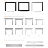 Monessen 36" Lo-Rider Clean Face Vent-Free Gas Firebox with Interior Panels