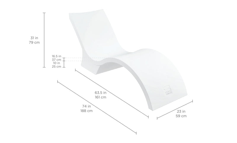 Ledge Lounger Signature Chaise Deep