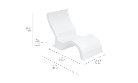 Ledge Lounger Signature Lowback Chair