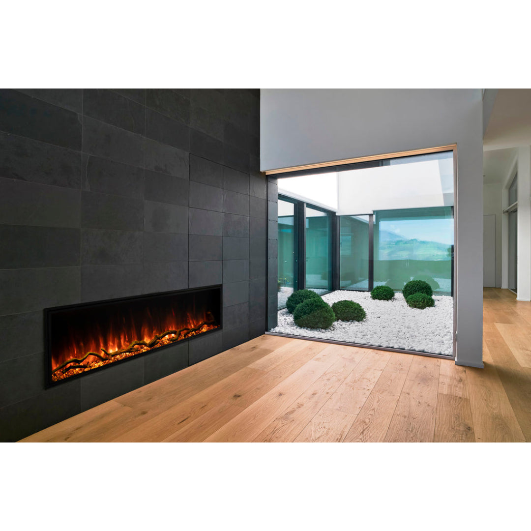 Modern Flames 96" Landscape Pro Slim Linear Electric Fireplace [LPS-9614]