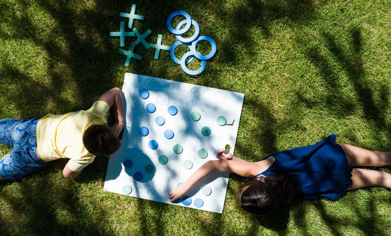 Ledge Lounger Checkers & Tic Tac Toe