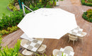 Ledge Lounger Ultra Cantilever Umbrella - 13' Octagon