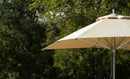 Ledge Lounger Premier Aluminum Umbrella - 10' Square Pulley