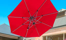 Ledge Lounger Ultra Cantilever Umbrella - 11' Octagon