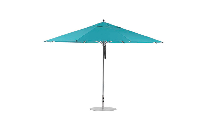 Ledge Lounger Premier Aluminum Umbrella - 13' Octagon Pulley