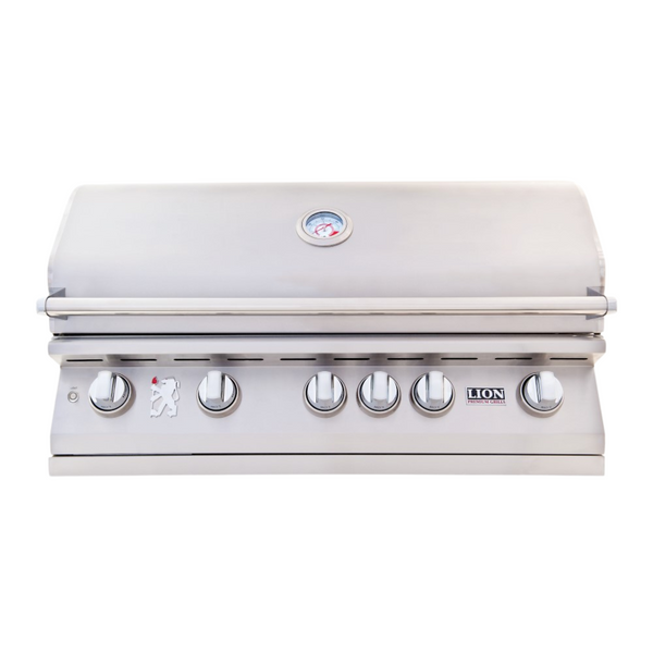 Lion Premium Grills L90000 40-Inch Stainless Steel Built-In Propane Gas Grill – 90814