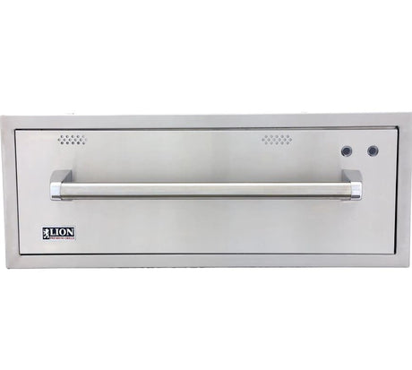 Lion Premium Grills 30-Inch Built-In Electric 120V Warming Drawer – WD256103