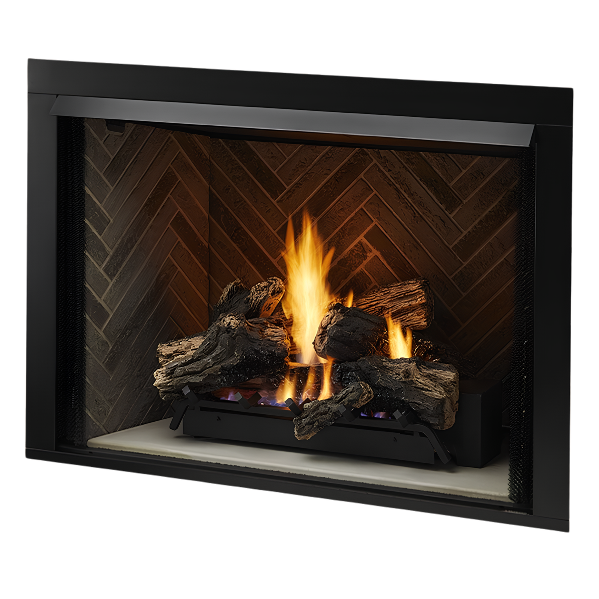 Monessen 32" Lo-Rider Clean Face Vent-Free Gas Firebox with Interior Panels
