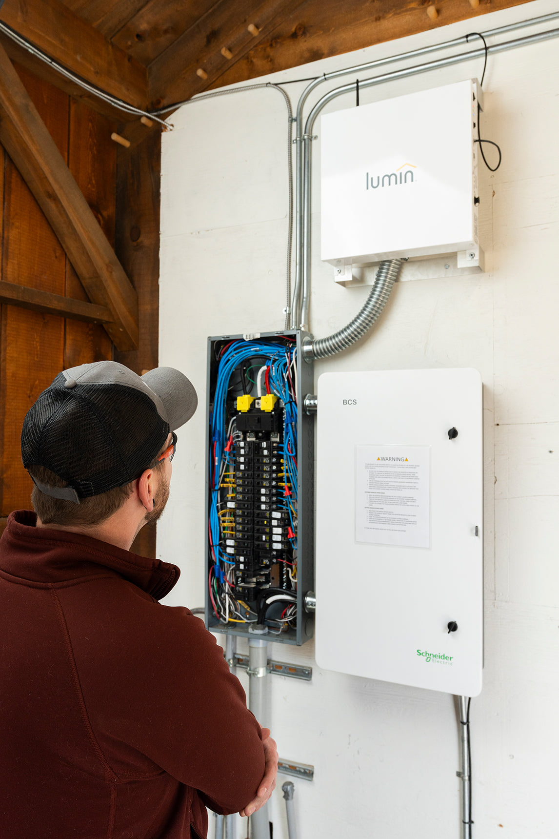 Lumin Smart Panel - Indoor | 60 A Per Line x 6 Lines | 30 A Per Line x 6 Lines