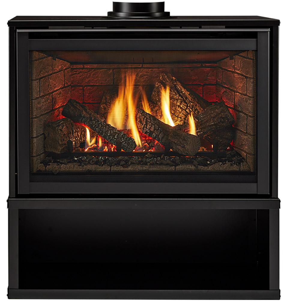 Majestic 30" Trilliant Freestanding Direct Vent Gas Fireplace