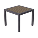 Kannoa Marbella Square Dining Table with Alumawood Top